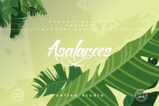 Asalarees Brings Handwritten Warmth to Web Design Layouts