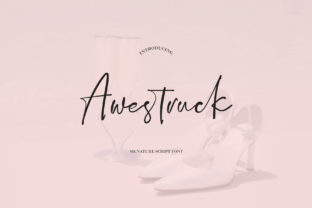 Awestruck Review: A Light Script Font for Modern Brands