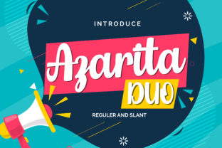 Azarita Duo: A Handmade Seller’s Dream Font for Labels and Packaging