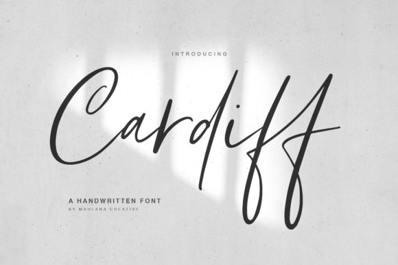 Cardiff: A Handcrafted Script Font for Your Small Business