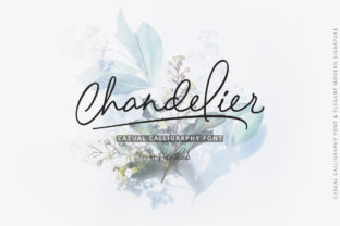 Chandelier Font: A Light Script for Editorial Design and Publishing