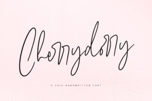 Cherrydorry Review: A Handwritten Font That Elevates Small Business Branding