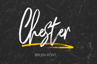 Chester Font: Handmade Brush Script for Crafters and Makers