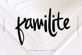 Familite Script Font Review: A Modern Typeface for Branding