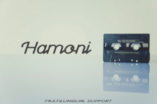 Hamoni: A Sweet Script Typeface for Modern Web Design