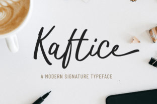 Kaftice: A Handwritten Font That Adds Personality to Your Brand