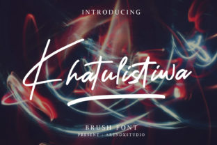 Khatulistiwa: A Bold Script Font for Real Branding Projects