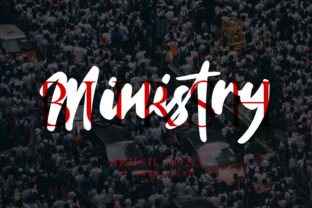 Ministry Font Review: Bold Handwritten Typeface for Branding
