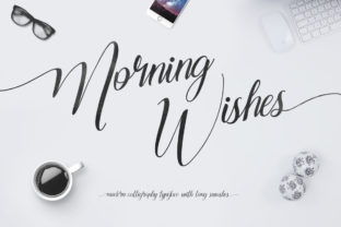Morning Wishes: Bold Handwritten Font for Campaigns
