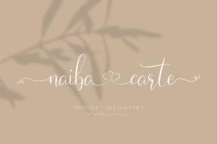 Naibacarte: A Handwritten Font with Web Design Charm