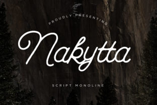 Nakytta Font: A Script Typeface for Campaign Clarity