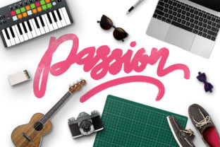 Passion Font: A Handwritten Typeface for Editorial Storytelling