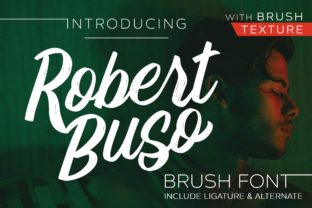 Robert Buso: A Refined Script for Editorial Layouts