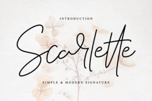Scarlette Font Review: How This Typeface Builds Romantic Brand Campaigns