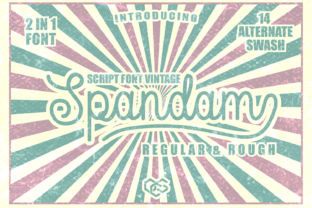 Spandam: The Vintage Script Font That Brings Campaigns to Life