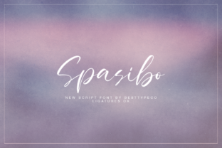 Spasibo: A Charming Script Font for Small Business Branding