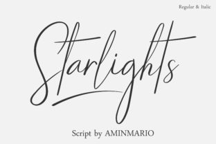 Starlights: The Cool Script Font for Effortless Small Business Branding