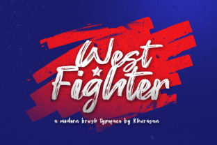 West Fighter: A Vintage Script Typeface Built for Modern Brand Content