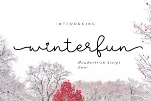 Winterfun: A Cozy Script Font for Charming Brand Projects