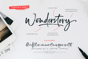 Wonderstory: A Script Font That Brings Warmth to Web Design